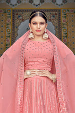 Load image into Gallery viewer, Pink Sequence Lehenga Choli