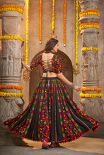 Load image into Gallery viewer, Black Exclusive Navratri Chaniya Choli