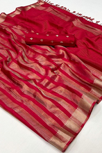 Load image into Gallery viewer, Rani Pink Handloom Weaving Viscose