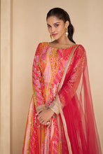 Load image into Gallery viewer, Georgette Thread Multicolor Trendy Stitched Gown Stitched