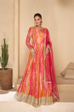 Georgette Thread Multicolor Trendy Stitched Gown Stitched