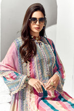 Load image into Gallery viewer, Lilac Multicoloured Lawn Digital Print And Embroidered Work Salwar Suit